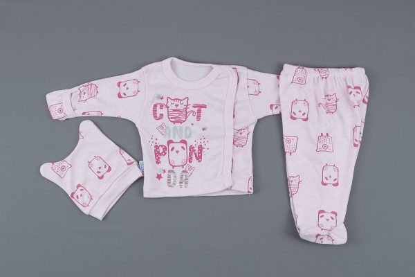 ERKEK BEBE TK 0-3AY 9259 PANDA - Image 2