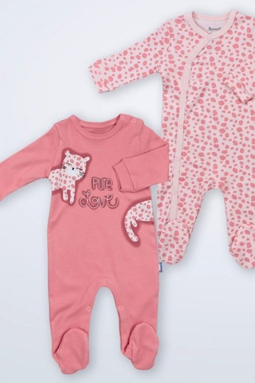 TULUM 3-6 AY 16872 Kız Pure Love 2 Beden 2’in 1 Pack Tulum
