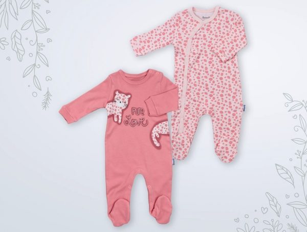 TULUM 3-6 AY 16872 Kız Pure Love 2 Beden 2'in 1 Pack Tulum