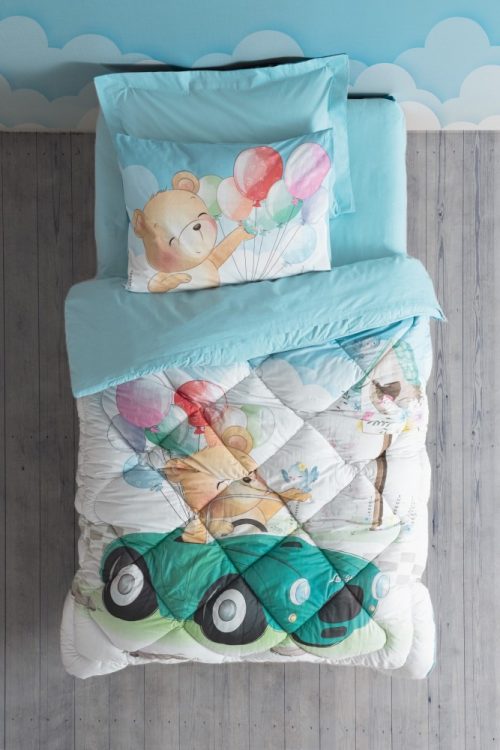 Junior Tek Kişilik Uyku Seti Buddy Mavi